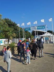 Visite d'Océanopolis par le secours Popualire de Bretagne - Aout 2021