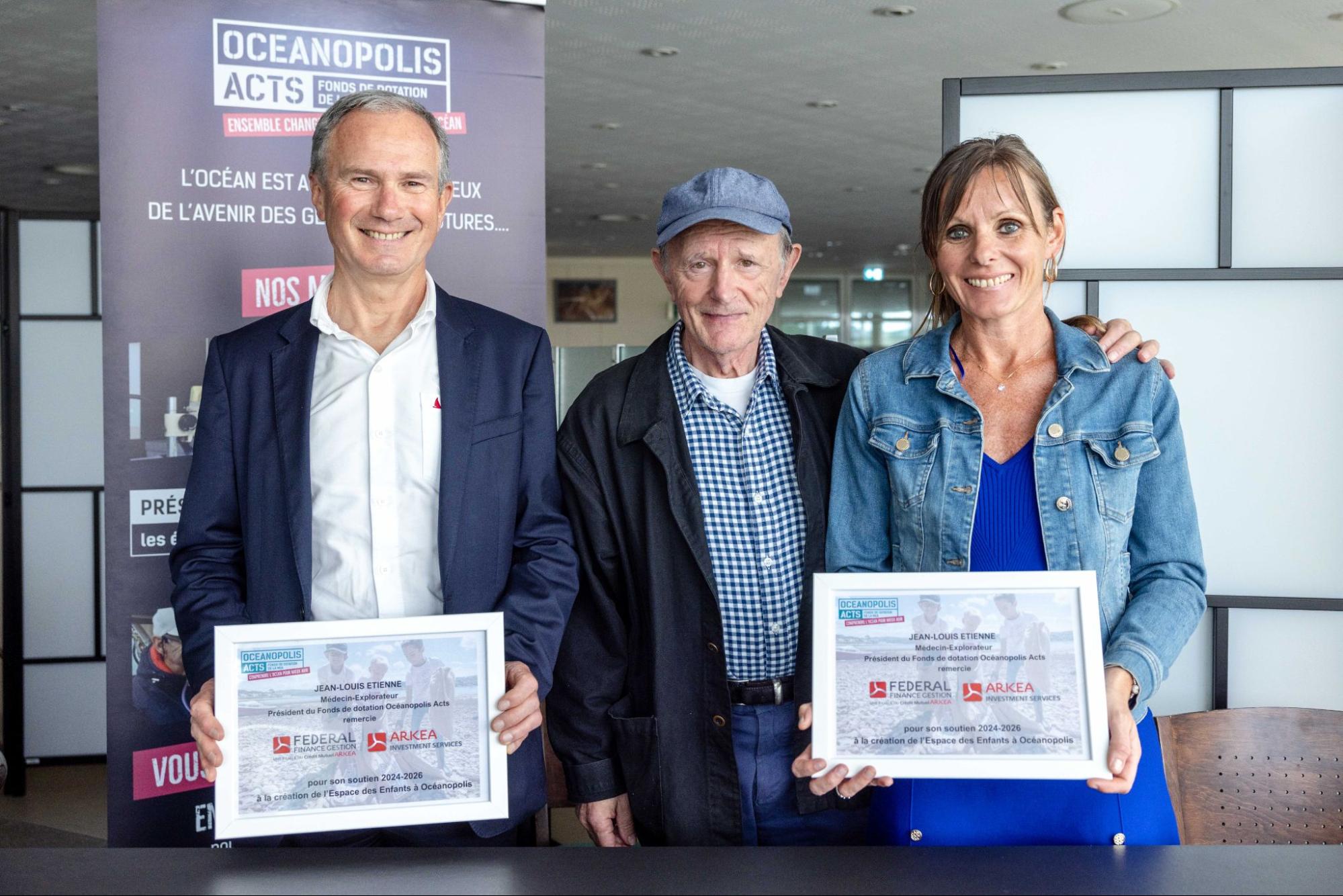 2024 – Arkéa Investment Services et Federal Finance Gestion s’engagent pour la préservation de l’Océan
