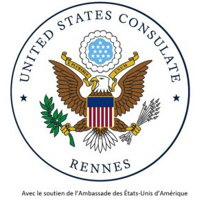 Logo du consulat des états unis à Rennes