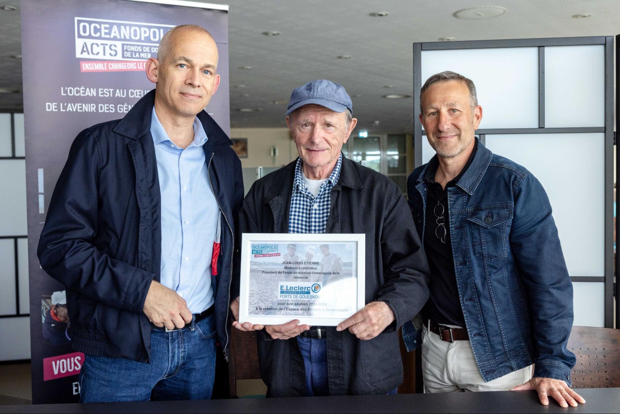 2024 – E.Leclerc Gouesnou rejoint le Club des Mécènes d’Océanopolis Acts !