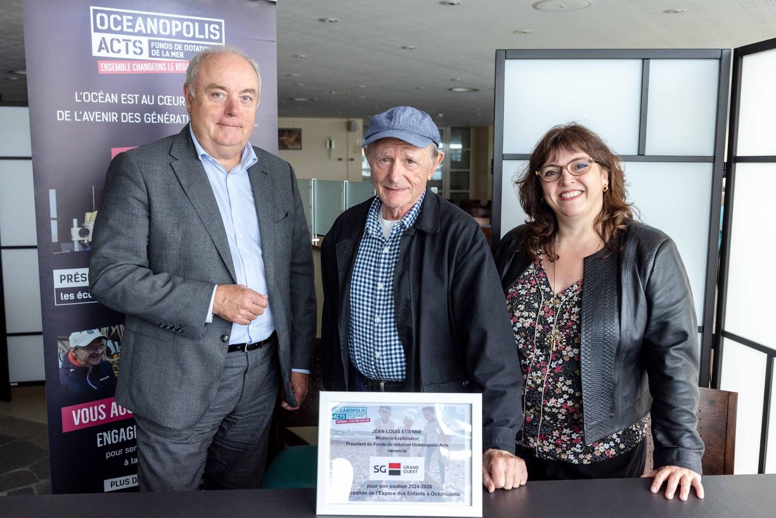 SG GRAND OUEST s’engage pour l’Océan et soutient le fonds de dotation Océanopolis Acts et son action en faveur de l’éducation