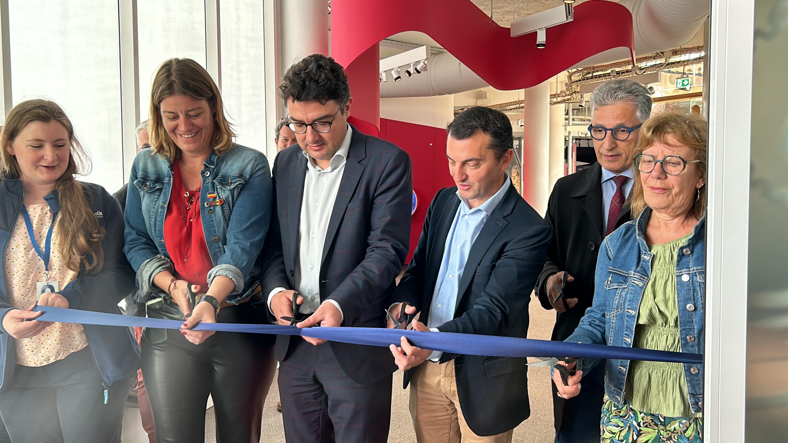 Inauguration du premier GROS PROJET du Fonds de dotation, la Cité des Océanautes