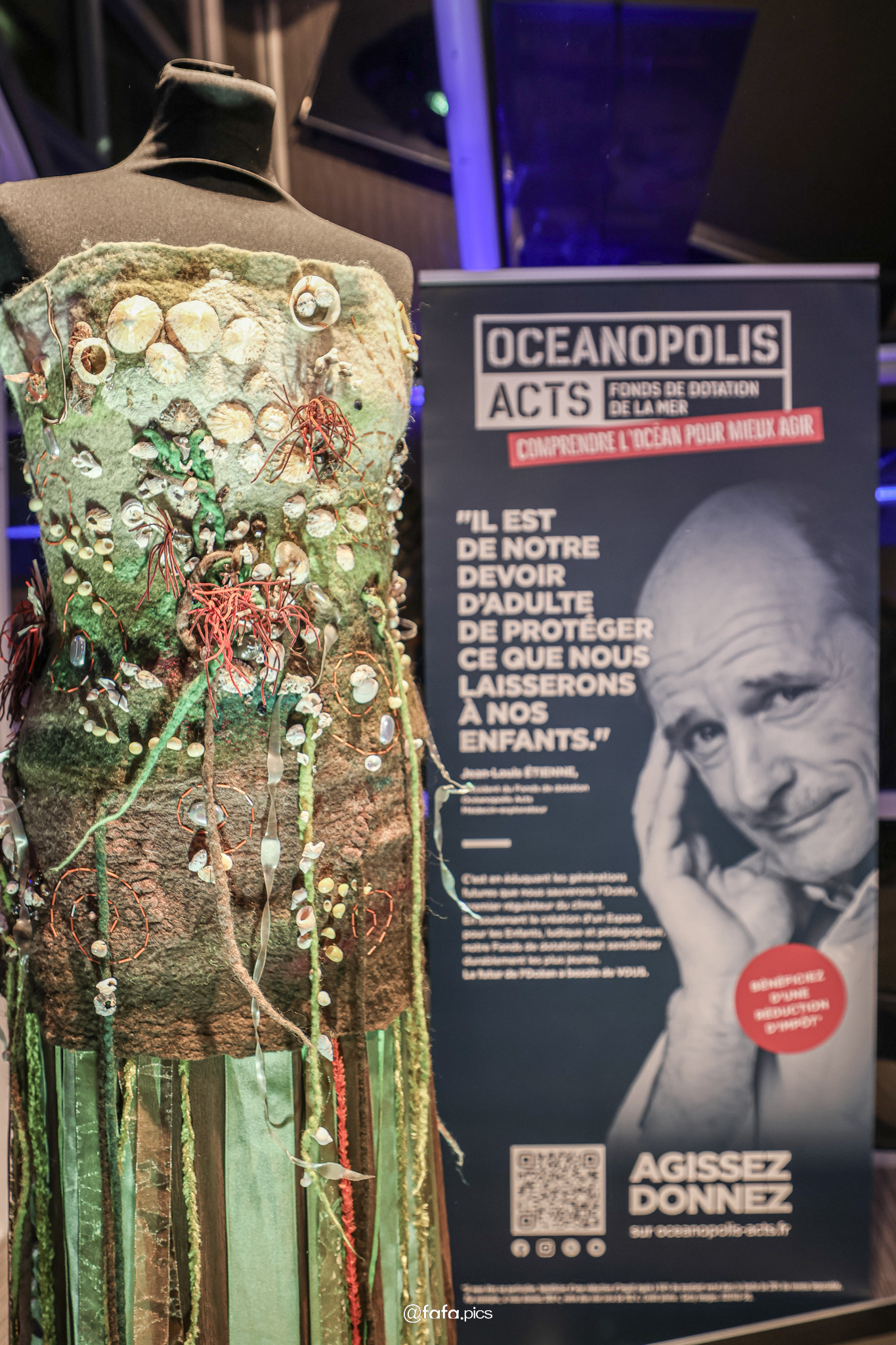 [Exposition] Une création UNIQUE de Pascal Jaouen à Océanopolis