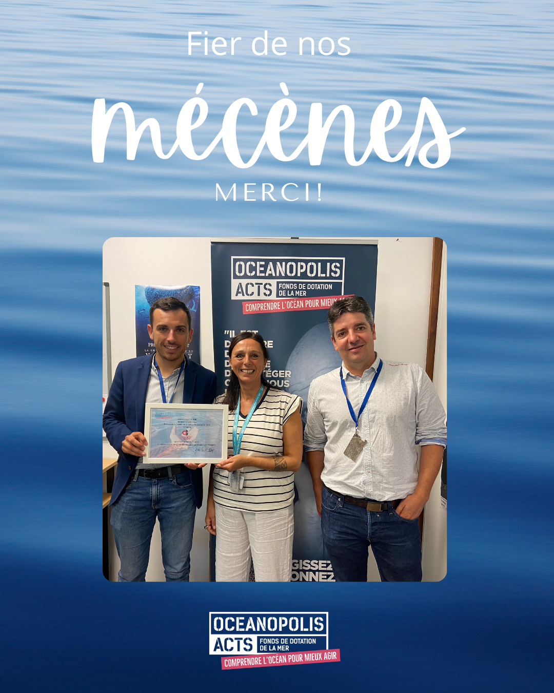 [Actualité] L’entreprise Ouest Boissons rejoint le Club des mécènes d’Océanopolis Acts !